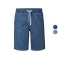 LIVERGY® Herren Jeansshorts, normale Leibhöhe