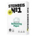 Steinbeis Classic No.1 DIN A4 Druckerpapier 100% Recycelt 80 g/m² Glatt Weiß 500 Blatt 5576202