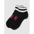 Socken mit Logo-Stitching Modell 'QUARTER'