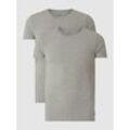 T-Shirt mit Stretch-Anteil im 2er-Pack