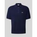 Relaxed Fit Poloshirt mit Logo-Badge