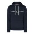 Hoodie mit Logo-Stickerei