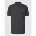 Poloshirt mit Label-Stitching