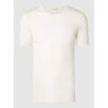 T-Shirt aus Merinowoll-Seide-Mix