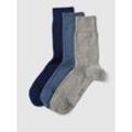 Socken mit Stretch-Anteil im 3er-Pack