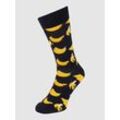 Socken mit Allover-Muster Modell 'Banana'