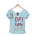 Superdry Damen T-Shirt, hellblau, Gr. 34