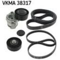 SKF Keilrippenriemensatz für RENAULT ALFA ROMEO FIAT VAUXHALL LANCIA OPEL CHEVROLET NISSAN BMW 25183525 11287790448 11287790447 VKMA 38317