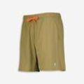 Khakifarbene Sport-Shorts