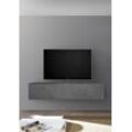 TV-Schrank INOSIGN, grau (bleigrau piombo), B:138cm H:29cm T:30cm, Schränke, Breite 138 cm