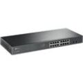 TP-LINK Netzwerk-Switch "TL-SG1218MPE 16-Port Gigabit PoE+ Easy Smart Switch", schwarz, B:25,3cm H:8,5cm, Netzwerk-Switches