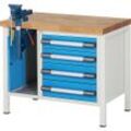 Werkbank, Gestellbauweise Serie 8000 eurokraft pro