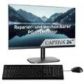 CAPTIVA All-in-One PC "All-In-One Power Starter I84-822", schwarz, ohne Betriebssystem, 16 GB RAM 500 GB SSD, Computer