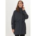 Outdoorjacke WHISTLER "Aleia", Damen, Gr. 50, schwarz, 100% Polyester, unifarben, casual, lang, ohne Ausschnitt, Jacken, mit wasserfester Funktion und einstellbarer Taille