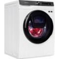 SAMSUNG Waschtrockner "WD80T554ABT", E (A-G), weiß, B:60cm H:85cm T:68,5cm, Waschtrockner, AddWash, Topseller