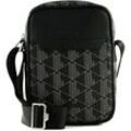 LACOSTE The Blend vertical Camera Bag Monogram Noir Gris