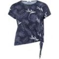 Rundhals-Shirt Anna Aura blau