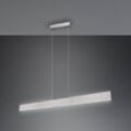 LED-Hängeleuchte Galway, nickel matt, up/down, CCT, Metall