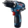 BOSCH PROFESSIONAL Akku-Bohrschrauber "GSR 12V-35" Bohrmaschinen inkl. 2 Akkus, Ladegerät und Koffer blau