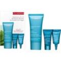 CLARINS GESICHTSPFLEGE Hydra-Essentiel [HA²] Hydration "To Go" Set Crème désaltérante Peaux normales à sèches 30 ml + Soin de nuit repulpant "anti-soif" Toutes peaux 5 ml + Total Eye Hydrate 3 ml