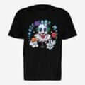 Schwarzes Clown-T-Shirt