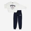 2-teiliges zweifarbiges Set aus Sweatshirt und Jogginghose