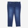 Dunkelblaue Jeans mit Waschung