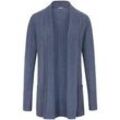 Strickjacke aus 100% Premium-Kaschmir include blau, 42