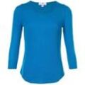 Pullover aus 100% Premium-Kaschmir Peter Hahn Cashmere blau, 38