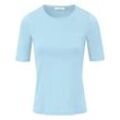 Rundhals-Shirt Peter Hahn blau, 40