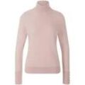 Rollkragen-Pullover aus 100% SUPIMA®-Baumwolle Peter Hahn rosé, 38