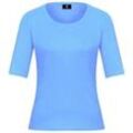 Rundhals-Shirt Modell Velvet Bogner blau, 46