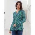 Bluse Eterna blau, 40