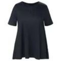 Rundhals-Shirt 1/2-Arm Emilia Lay schwarz, 48