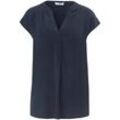 Bluse Peter Hahn blau, 38