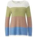 Pullover U-Boot-Ausschnitt Peter Hahn blau, 48