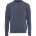 Rundhals-Pullover Louis Sayn blau, 50