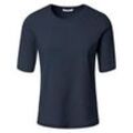 Rundhals-Shirt Peter Hahn blau, 40