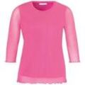 Rundhals-Shirt 3/4-Arm Emilia Lay pink, 52