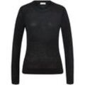 Rundhals-Pullover include schwarz, 40