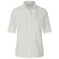 Jersey-Bluse 1/2-Arm Peter Hahn weiss, 52