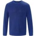 Rundhals-Pullover Louis Sayn blau, 56