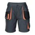 3231 fb. 6310 Herrenshorts Größe 52 dunkelgrau/schwarz/orange - Terratrend