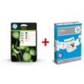 Druckerpatronen Bundle mit HP Original 963XL Multipack + 500 Blatt HP Kopierpapier