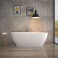 HOME DELUXE Freistehende Badewanne DELIA