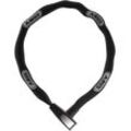 Kettenschloss ABUS "Steel-O-Chain 8807K" Gr. 85, schwarz, Sicherheitsschlösser, 85, Stahl, L:85cm