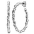 Paar Creolen ONE ELEMENT "Ohrringe Creolen aus 925 Silber", silber, Ohrringe, Damen, Damen, Silber 925 (Sterlingsilber), Damen Silber Schmuck