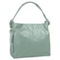 Shopper SAMANTHA LOOK Gr. B/H/T: 31cm x 25cm x 10cm onesize, grün (mint) Damen Taschen echt Leder, Made in Italy