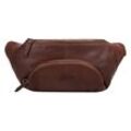 Gürteltasche X-ZONE Gr. B/H/T: 30cm x 13cm x 6cm onesize, braun (cognac) Damen Taschen echt Leder