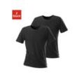 T-Shirt H.I.S Gr. XXXL, schwarz Herren Shirts mit Rundhalsausschnitt perfekt als Unterziehshirt